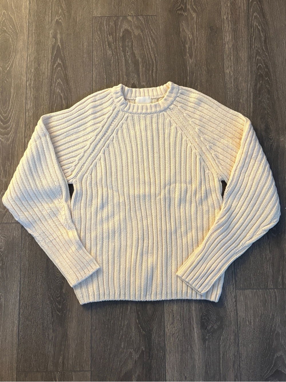 H&M Light Beige Rib-Knit Sweater - Picture 3 of 4